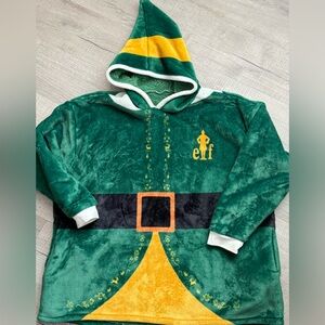 MAD Engine Green Elf Themed Hoodie